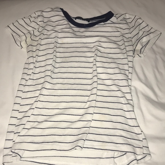 white striped shirt from brandy mellville. - Picture 1 of 1